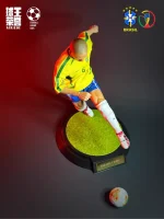Custom 1/6 Roberto Carlos Football Figure – Brazil 2002 World Cup Legends Set - Image 8