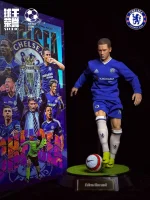 Custom 1/6 Eden Hazard Football Figure – Chelsea FC Premier League Belgian Legend Edition