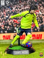 Custom 1/6 Lionel Messi Football Figure – FC Barcelona 2004/05 Away Kit Young No.19 Legends Hair-Transplant Edition - Image 3