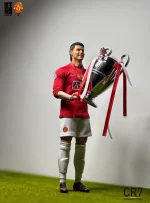 Custom 1/6 Cristiano Ronaldo Football Figure – Manchester United 2008 Champions League Final Moscow Hair-Transplant Edition - Image 2