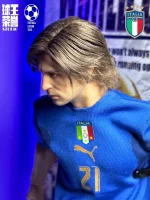 Custom 1/6 Andrea Pirlo Football Figure – Italy 2006 World Cup Champion Hair-Transplant Legends Edition - Image 2