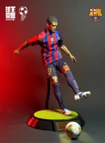 Custom 1/6 Rivaldo Football Figure – Barcelona Brazilian Legend Home Kit Set - Image 8