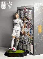 Custom 1/6 David Beckham Football Figure – Real Madrid CF Galácticos Era Hair-Transplant Topknot Legends Edition - Image 9