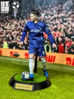 Custom 1/6 Enzo Fernández Football Figure – Chelsea FC Home Kit Midfield Maestro Edition - Image 8