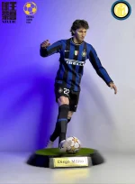 Custom 1/6 Diego Milito Football Figure – Inter Milan Legendary Striker Hair-Transplant Edition