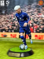 Custom 1/6 Alejandro Garnacho Football Figure – Manchester United 2024/25 Away Kit Hair-Transplant Edition - Image 6