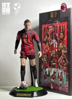 Custom 1/6 Zlatan Ibrahimović Football Figure – AC Milan Swedish Legend Hair-Transplant Edition