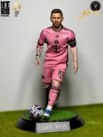 Custom 1/6 Lionel Messi Football Figure – Inter Miami CF 2024 Season Pink Kit MLS Edition - Image 7