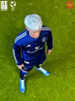 Custom 1/6 Alejandro Garnacho Football Figure – Manchester United 2024/25 Away Kit Hair-Transplant Edition - Image 7