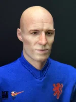 Custom 1/6 Arjen Robben Football Figure – Netherlands World Cup 2014 Away Kit Iconic Moment Edition - Image 9