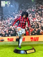 Custom 1/6 Ruud Gullit Football Figure – AC Milan Legends Rooted-Hair Edition - Image 8