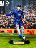 Custom 1/6 Enzo Fernández Football Figure – Chelsea FC Home Kit Midfield Maestro Edition