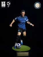 Custom 1/6 Lautaro Martínez Football Figure – Inter Milan 2025–26 Home Kit Set - Image 8