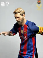 Custom 1/6 Lionel Messi Football Figure – FC Barcelona Blonde Hair Era Hair-Transplant Legends Edition - Image 9