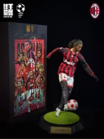 Custom 1/6 Ronaldinho Football Figure – AC Milan Hair-Transplant Legends Edition