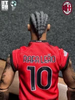 Custom 1/6 Rafael Leão Football Figure – AC Milan Home Kit Rossoneri Winger Edition - Image 4