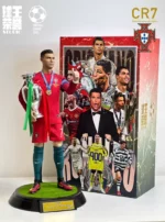 Custom 1/6 Cristiano Ronaldo (CR7) Football Figure – UEFA Euro 2016 Champion Hair-Transplant Edition - Image 2
