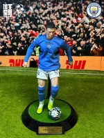 Custom 1/6 Phil Foden Football Figure – Manchester City Home Kit Set - Image 2