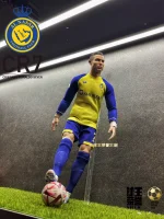 Custom 1/6 Cristiano Ronaldo Football Figure – Al Nassr Debut Edition - Image 2