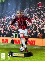 Custom 1/6 Andriy Shevchenko (Sheva) Football Figure – AC Milan Home Kit Legends Edition - Image 2