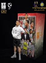 Custom 1/6 Cristiano Ronaldo (CR7) Football Figure – 2025 Hong Kong Visit Al Nassr Travel Outfit Hair-Transplant Edition - Image 2