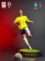Custom 1/6 Roberto Carlos Football Figure – Brazil 2002 World Cup Legends Set - Image 2