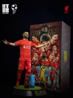 Custom 1/6 Mohamed Salah Football Figure – Liverpool Hair and Beard Transplant Edition Set
