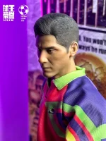 Custom 1/6 Jorge Campos Goalkeeper Figure – Mexico Retro Legend Colorful Kit Set - Image 2