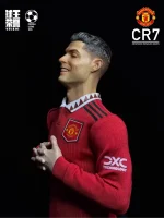 Custom 1/6 Cristiano Ronaldo Football Figure – Manchester United Meditation Celebration Hair-Transplant Edition - Image 6