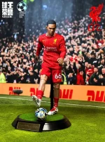 Custom 1/6 Trent Alexander-Arnold Football Figure – Liverpool FC 2024 Home Kit Right-Back Edition - Image 4