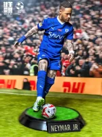 Custom 1/6 Neymar Jr Football Figure – Al Hilal SFC Saudi Pro League Edition - Image 3