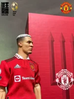 Custom 1/6 Antony Football Figure – Manchester United Home Kit Edition