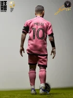 Custom 1/6 Lionel Messi Football Figure – Inter Miami CF 2024 Season Pink Kit MLS Edition - Image 4