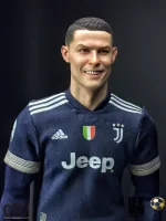 Custom 1/6 Cristiano Ronaldo Football Figure – Juventus Away Kit Edition - Image 4
