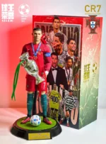 Custom 1/6 Cristiano Ronaldo (CR7) Football Figure – UEFA Euro 2016 Champion Hair-Transplant Edition - Image 5