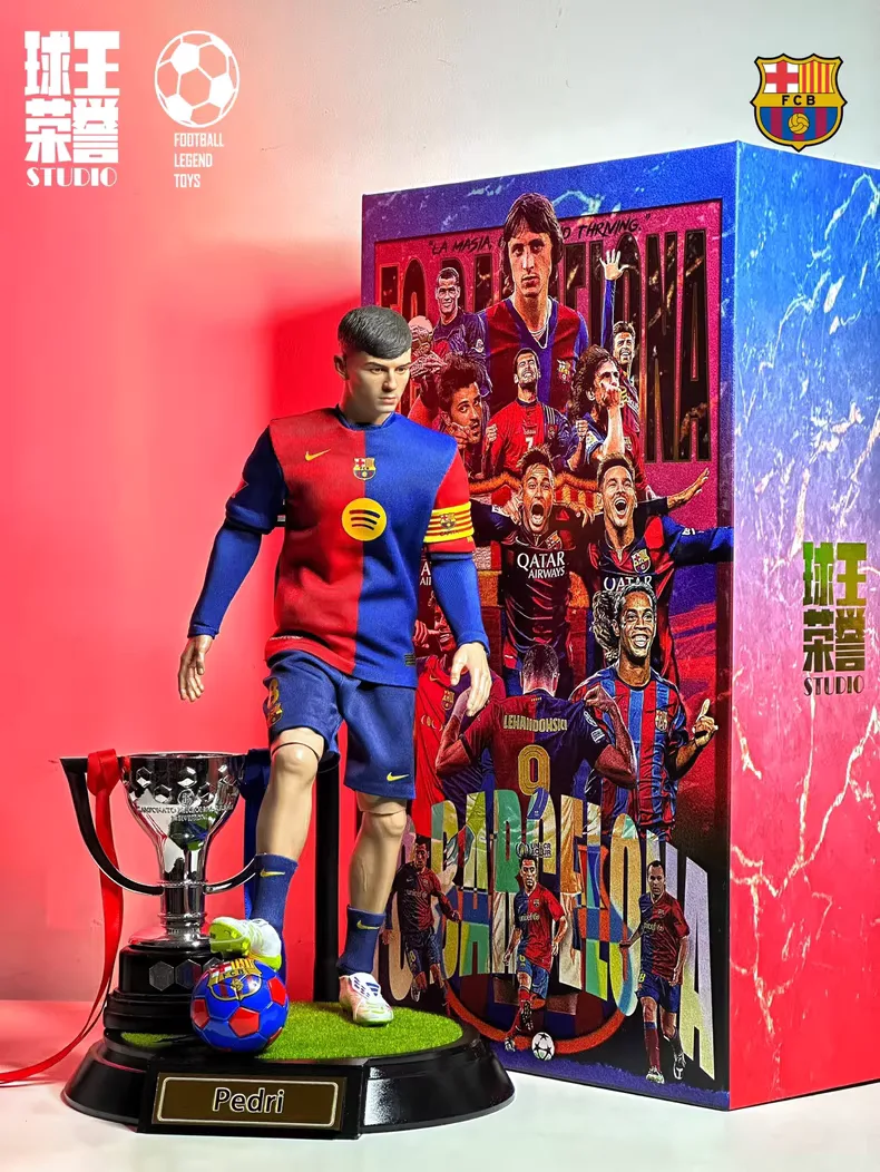 O1CN01JlU4JN1vJfffuwAQ5_4611686018427382520-0-fleamarket.jpg_790x10000Q90.jpg_.webp Custom 1/6 Pedri Football Figure – FC Barcelona Home Kit Edition - Image 1