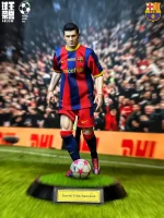 Custom 1/6 David Villa Football Figure – FC Barcelona Home Kit Legends Edition - Image 8