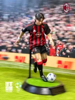 Custom 1/6 Filippo Inzaghi (Super Pippo) Football Figure – AC Milan Home Kit Rooted Hair Edition - Image 6
