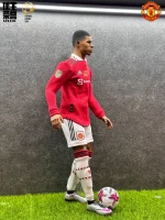Custom 1/6 Marcus Rashford Football Figure – Manchester United Home Kit Edition - Image 4