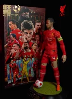 Custom 1/6 Virgil van Dijk Football Figure – Liverpool Captain Current Stars Edition