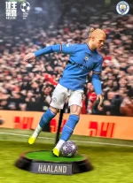 Custom 1/6 Erling Haaland Football Figure – Manchester City Home Kit Goal Machine Edition - Image 4