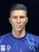 Custom 1/6 Enzo Fernández Football Figure – Chelsea FC Home Kit Midfield Maestro Edition - Image 2