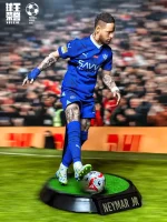 Custom 1/6 Neymar Jr Football Figure – Al Hilal SFC Saudi Pro League Edition - Image 4