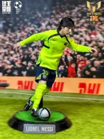 Custom 1/6 Lionel Messi Football Figure – FC Barcelona 2004/05 Away Kit Young No.19 Legends Hair-Transplant Edition - Image 4