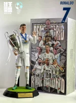 Custom 1/6 Cristiano Ronaldo (CR7) Football Figure – Real Madrid 2017–18 Champions League King Hair-Transplant Legends Edition