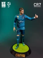 Custom 1/6 Cristiano Ronaldo (CR7) Figure – Real Madrid 2017–18 Champions League Bicycle Kick Hair-Transplant Edition Set - Image 4
