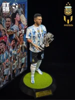 Custom 1/6 Lionel Messi Football Figure – Argentina Finalissima Champion Legends Set - Image 5