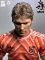 Custom 1/6 Marco van Basten (San Marco) Football Figure – Netherlands Euro 1988 Rooted Hair Edition - Image 3