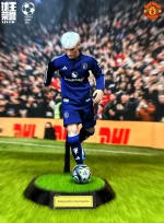 Custom 1/6 Alejandro Garnacho Football Figure – Manchester United 2024/25 Away Kit Hair-Transplant Edition - Image 5