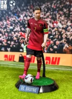 Custom 1/6 Kevin De Bruyne Football Figure – Belgium UEFA Euro 2024 Last Dance Hair-Transplant Edition - Image 5